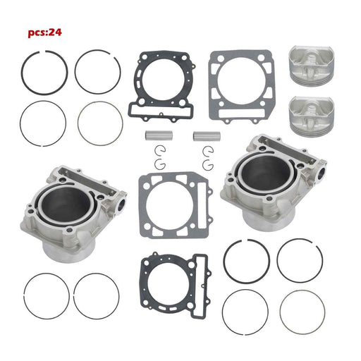 DURAFORCE For HISUN 800 Front Rear Cylinder Kit 800cc YS800 MSU800 Qlink MASSIMO UTV New