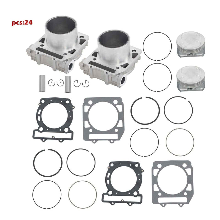 DURAFORCE For HISUN 800 Front Rear Cylinder Kit 800cc YS800 MSU800 Qlink MASSIMO UTV New