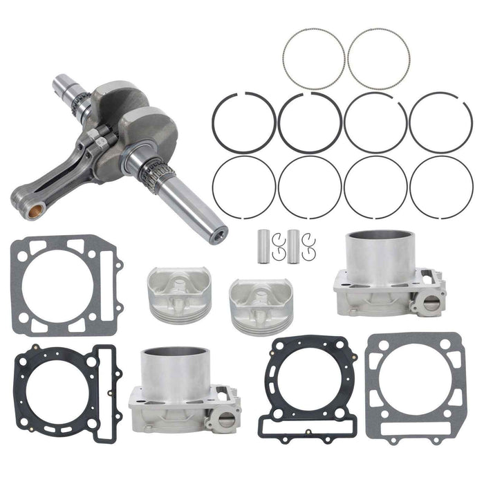 DURAFORCE 2 Set full Cylinder Repair kit Crankshaft Assy For HISUN 800 12120-010-0000 New
