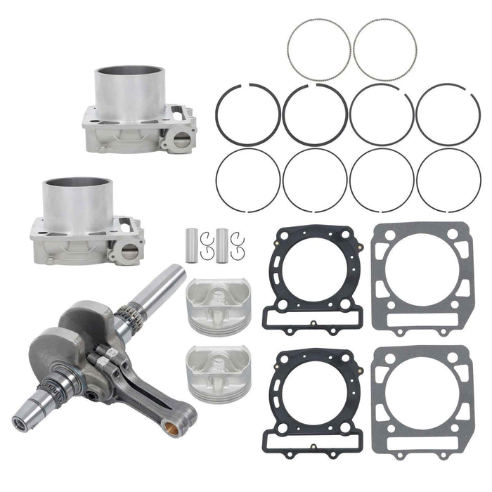 DURAFORCE 2 Set full Cylinder Repair kit Crankshaft Assy For HISUN 800 12120-010-0000 New