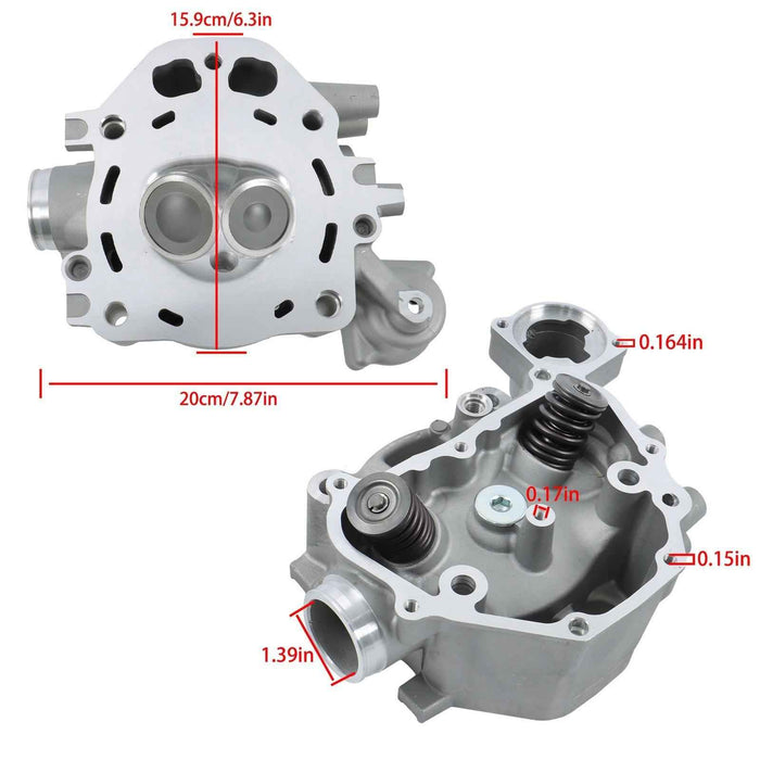DURAFORCE New For Honda TRX420 engine Cylinder Head + Medium Repair Kit 12200-HP7-A01
