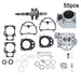 DURAFORCE ATV For Honda Engine Cylinder Head Crankshaft Rebuild Kit Bearing TRX420 2009-24