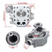 DURAFORCE Fit For Honda TRX500 Cylinder Head+Crankshaft+Cylinder Rebuild Kit+Bearing 09-24