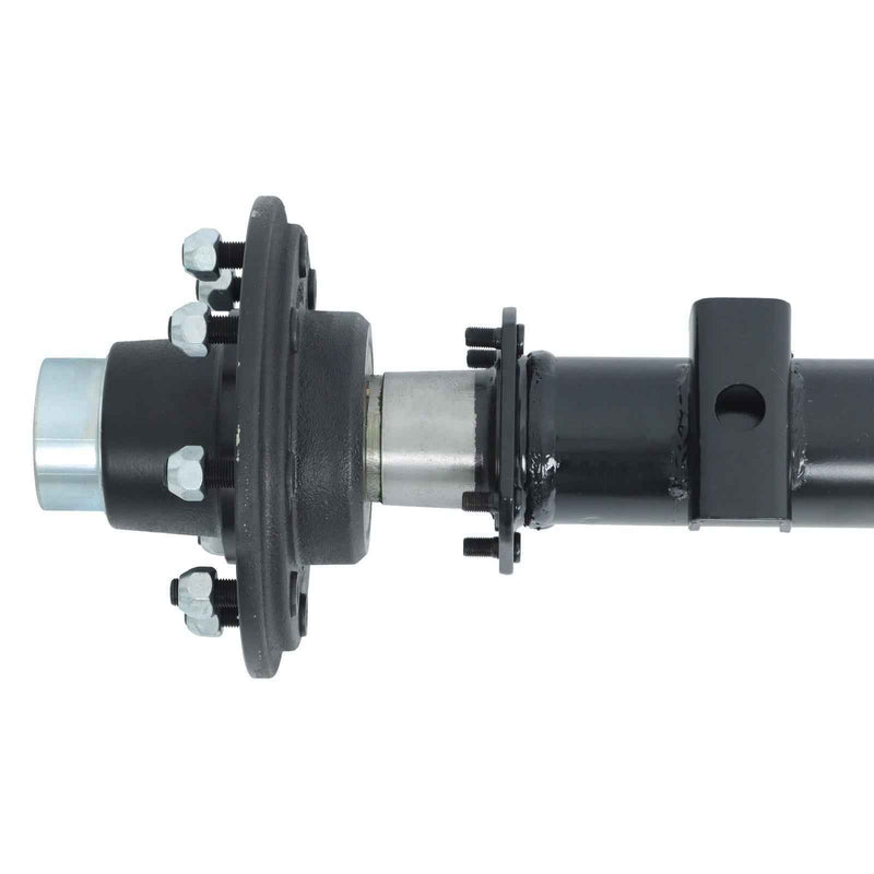 DURAFORCE 7000 lbs 7K TK Trailer Axle 8 lug-6.5" Idler w/ 75" Hub Face 58" Spring Center