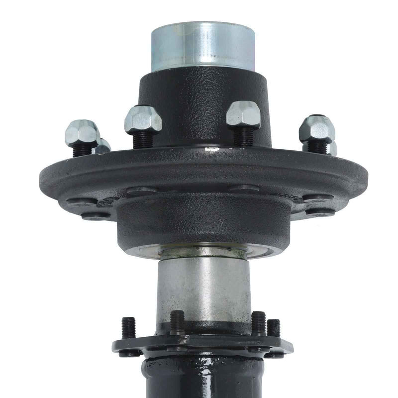 DURAFORCE 7000 lbs 7K TK Trailer Axle 8 lug-6.5" Idler w/ 75" Hub Face 58" Spring Center