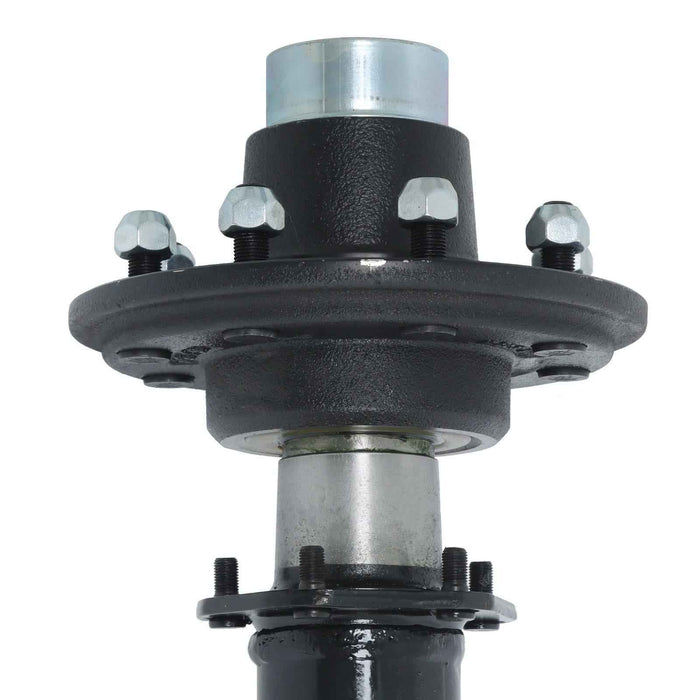 DURAFORCE 7000 lbs 7K TK Trailer Axle 8 lug-6.5" Idler w/ 75" Hub Face 58" Spring Center