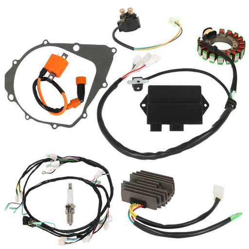 DURAFORCE Ignition Coil Magneto Stator Wire Harness CDI Kit For Yamaha Warrior 350 YFM350X