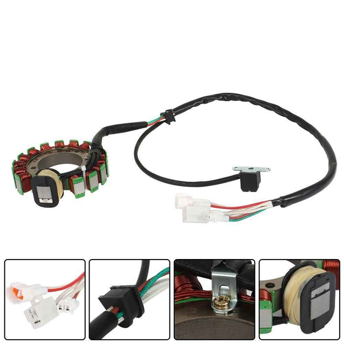 DURAFORCE Ignition Coil Magneto Stator Wire Harness CDI Kit For Yamaha Warrior 350 YFM350X