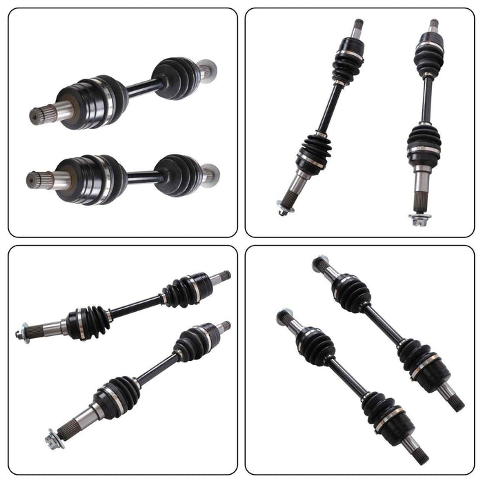 DURAFORCE For Yamaha Kodiak 400 2000-2002 5GH-2510F-00-00 2PCS CV Axles Drive Shaft New