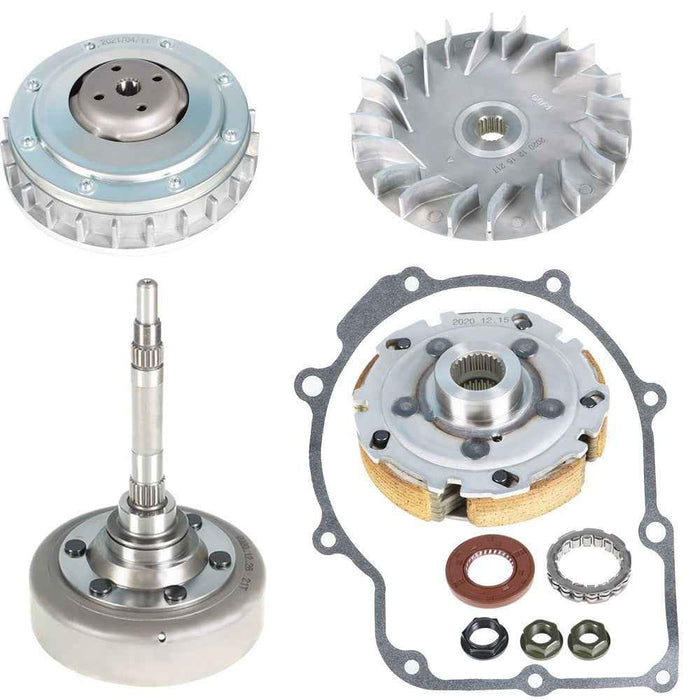 DURAFORCE Fit for Yamaha Rhino660 Grizzly Wet Clutch Housing Primary Sheave Gasket Bearing