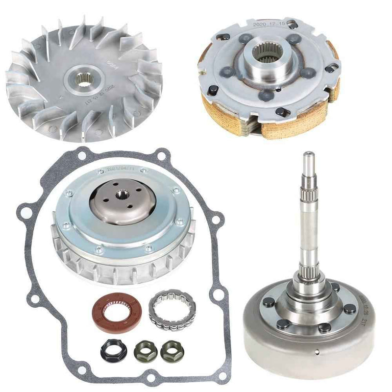 DURAFORCE Fit for Yamaha Rhino660 Grizzly Wet Clutch Housing Primary Sheave Gasket Bearing