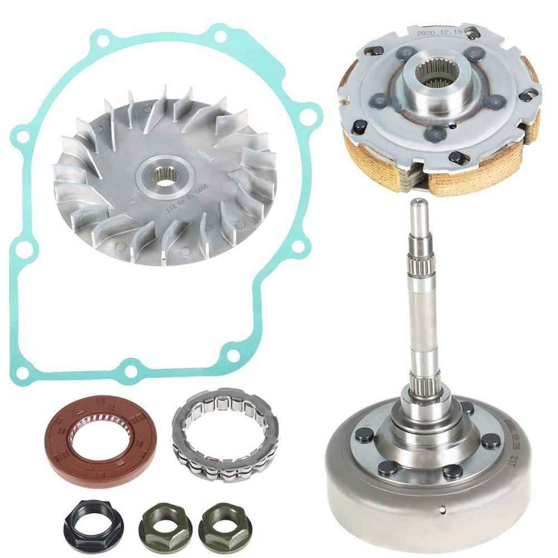DURAFORCE Wet Clutch Drum Housing + Primary Sheave & Pad Shoe For Yamaha Rhino 660 04-07