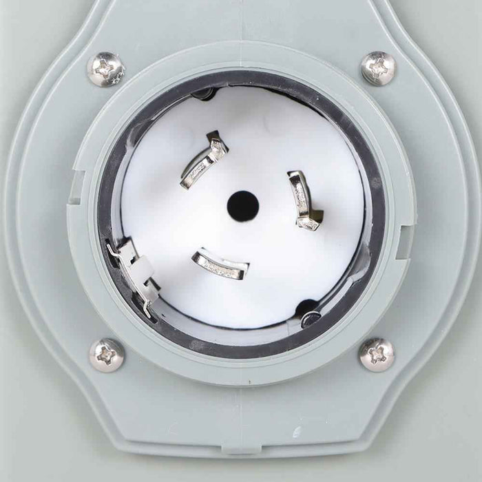 DURAFORCE 125/250V LED & 50A 25FT RV Extension Cord & Power Inlet Box Combo Kit Twist Lock