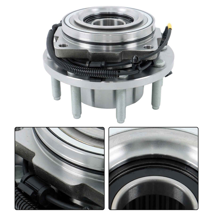 DURAFORCE Front Wheel Hub Bearing Assembly For Ford F-250 F-350 Super Duty 4WD 2011-2016