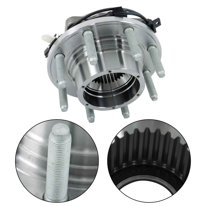 DURAFORCE Front Wheel Hub Bearing Assembly For Ford F-250 F-350 Super Duty 4WD 2011-2016