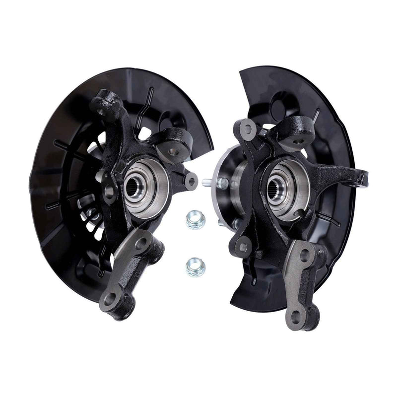 DURAFORCE Front Steering Knuckle+Wheel Hub Bearing For 12-17 Toyota Camry 698-382 698-383
