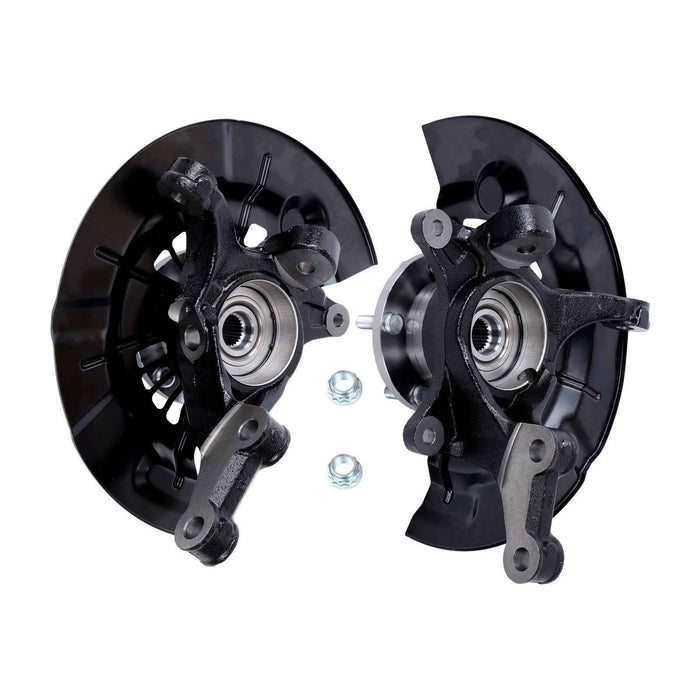 DURAFORCE Front Steering Knuckle+Wheel Hub Bearing For 12-17 Toyota Camry 698-382 698-383