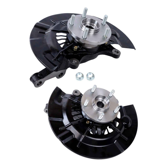 DURAFORCE Front Steering Knuckle+Wheel Hub Bearing For 12-17 Toyota Camry 698-382 698-383