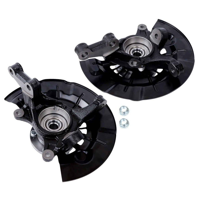 DURAFORCE Front Steering Knuckle+Wheel Hub Bearing For 12-17 Toyota Camry 698-382 698-383