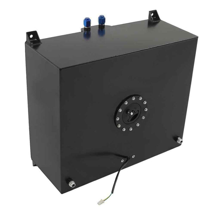 DURAFORCE Fuel Cell Tank With Level Sender Aluminum Racing Drift Universal 20 Gallon