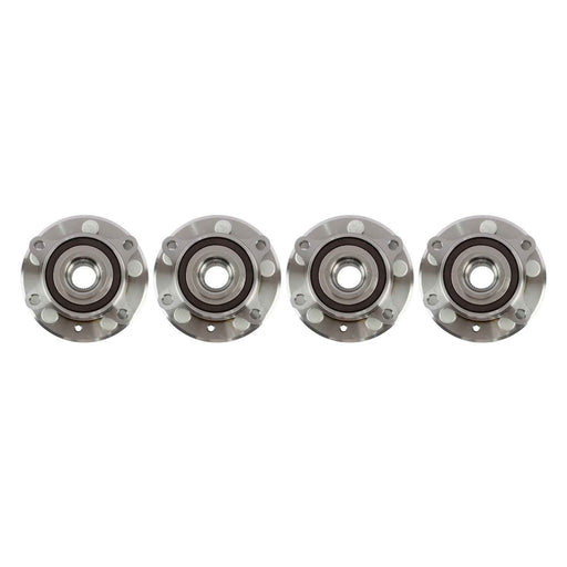 DURAFORCE Set of 4 Wheel Bearing Hub Assembly Front & Rear For Ford Taurus Lincoln MKS MKT