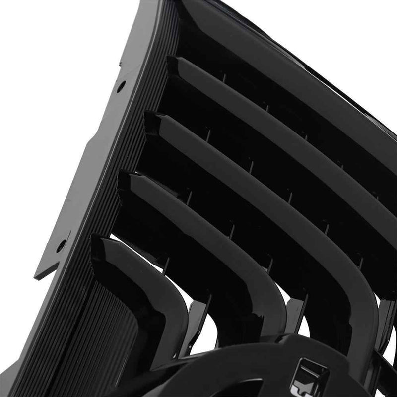 DURAFORCE Chrome+Black Plastic For Nissan Murano 2015-17 2018 Front Bumper Upper Grille