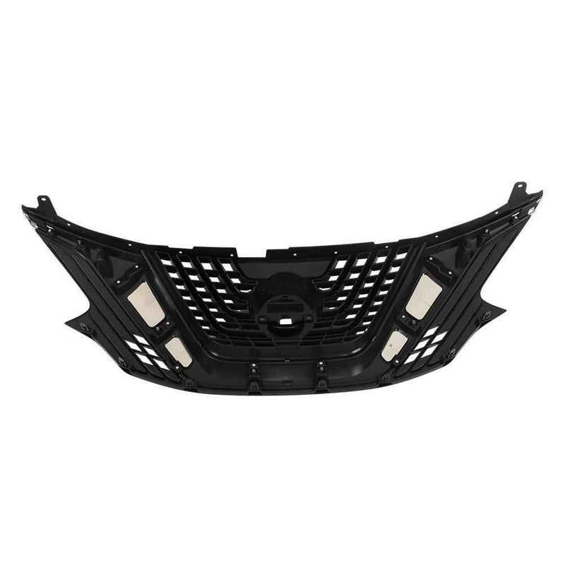 DURAFORCE Chrome+Black Plastic For Nissan Murano 2015-17 2018 Front Bumper Upper Grille