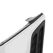 DURAFORCE Chrome+Black Plastic For Nissan Murano 2015-17 2018 Front Bumper Upper Grille