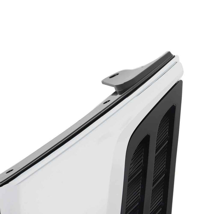 DURAFORCE Chrome+Black Plastic For Nissan Murano 2015-17 2018 Front Bumper Upper Grille