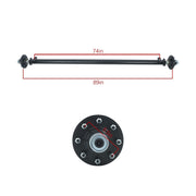 DURAFORCE 7000lbs Trailer Axle 8 lug-6.5" Idler 89" Hub Face 74" Spring Center Boat Axle