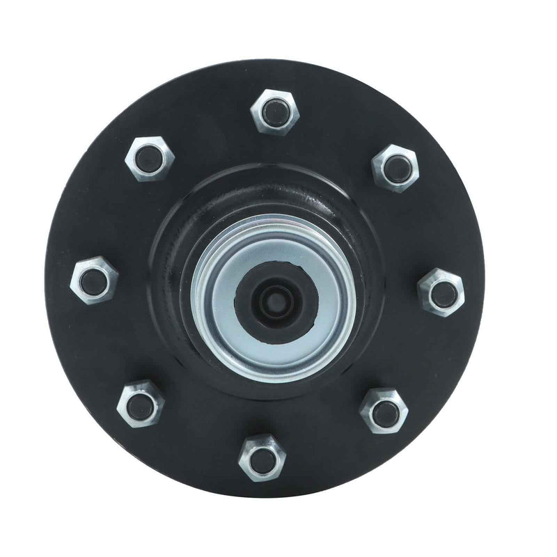 DURAFORCE 7000lbs Trailer Axle 8 lug-6.5" Idler 89" Hub Face 74" Spring Center Boat Axle
