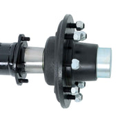 DURAFORCE 7000lbs Trailer Axle 8 lug-6.5" Idler 89" Hub Face 74" Spring Center Boat Axle