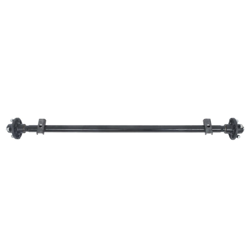 DURAFORCE 2000 lbs Trailer Boat Axle 4lug-4" 52" Hub Face 42" Spring Center W/ U-Bolt Kit