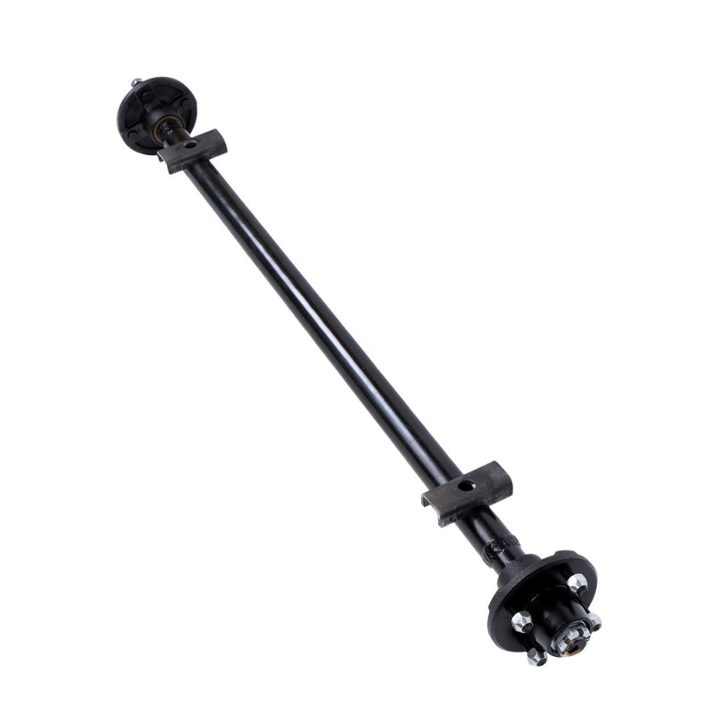 DURAFORCE 2000 lbs Trailer Boat Axle 4lug-4" 52" Hub Face 42" Spring Center W/ U-Bolt Kit