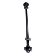 DURAFORCE 2000 lbs Trailer Boat Axle 4lug-4" 52" Hub Face 42" Spring Center W/ U-Bolt Kit