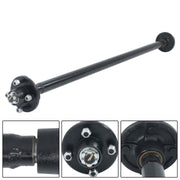 DURAFORCE 2000 lbs Trailer Boat Axle 4lug-4" 52" Hub Face 42" Spring Center W/ U-Bolt Kit