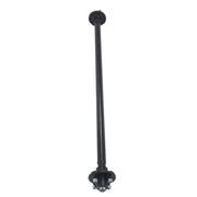 DURAFORCE 2000 lbs Trailer Boat Axle 4lug-4" 52" Hub Face 42" Spring Center W/ U-Bolt Kit