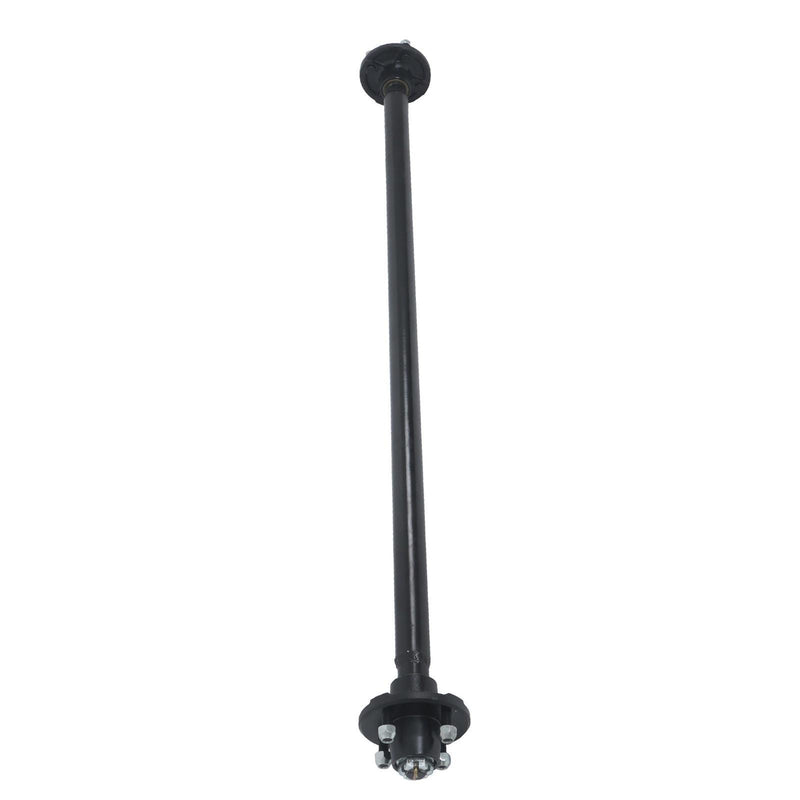 DURAFORCE 2000 lbs Trailer Boat Axle 4lug-4" 52" Hub Face 42" Spring Center W/ U-Bolt Kit