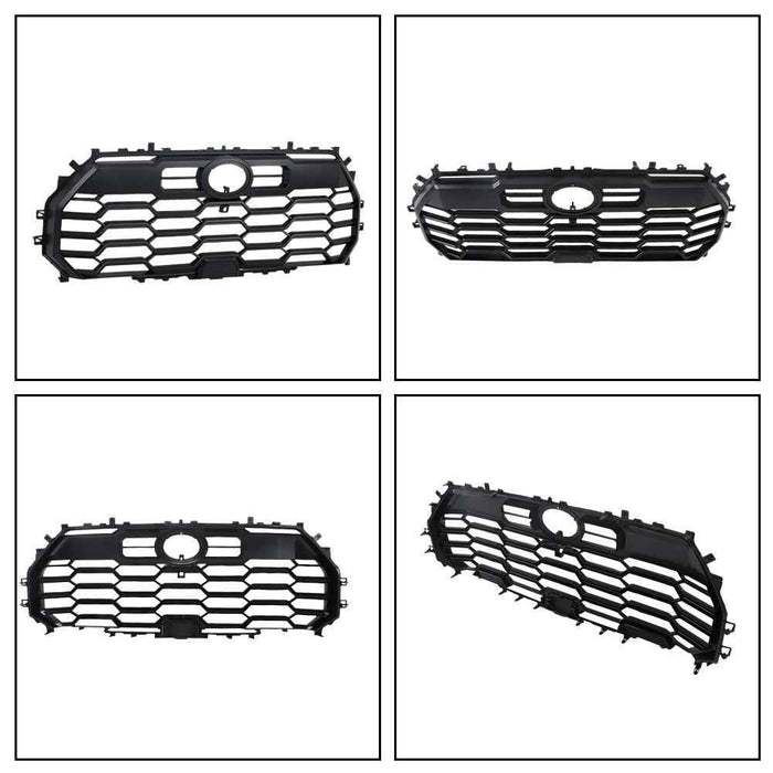 DURAFORCE 53114-0C470 Front Upper Grille Mesh Matte Black For Toyota Tundra 2022-2023