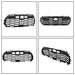 DURAFORCE 53114-0C470 Front Upper Grille Mesh Matte Black For Toyota Tundra 2022-2023