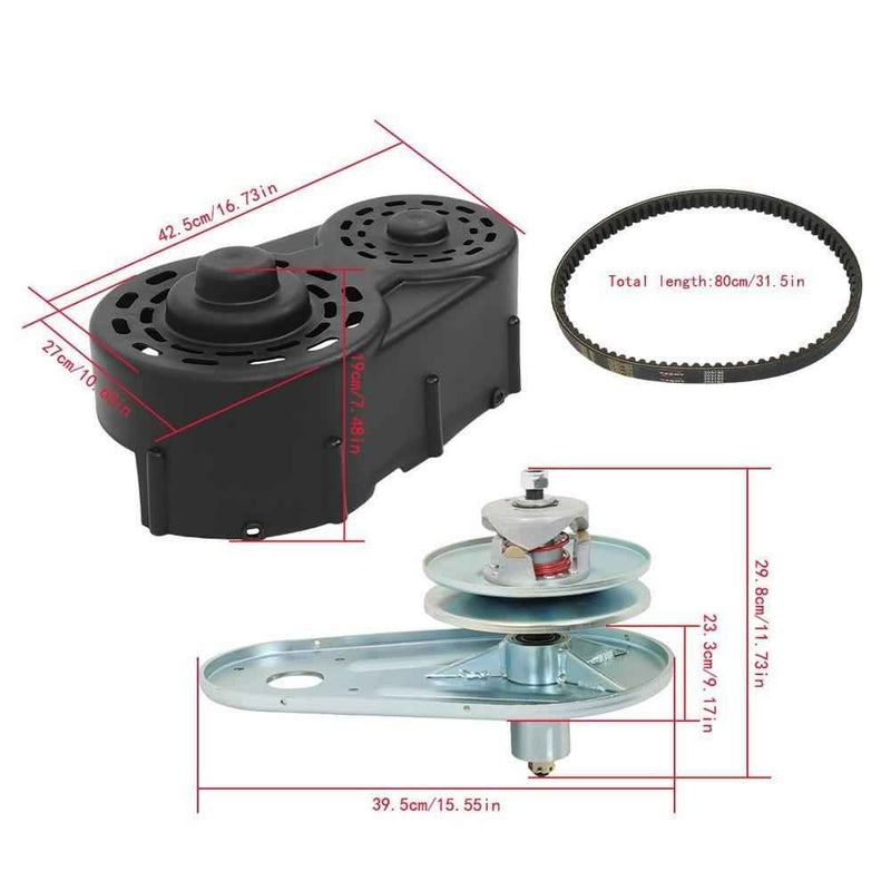 DURAFORCE Fit For cart golf cart Torque Converter Kit 40 Series Clutch Pulley 8-16HP New