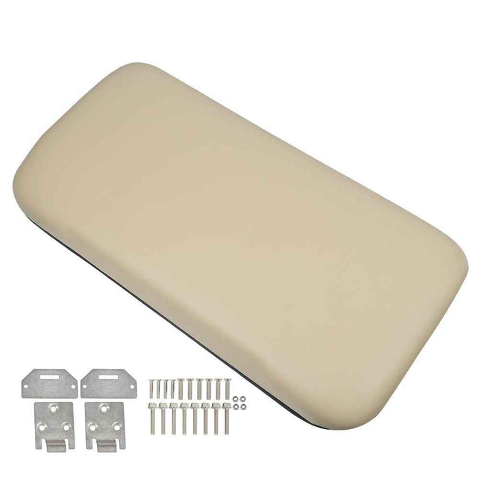 DURAFORCE Fit For EZGO Medalist TXT 1994-2013 Brown Tan Golf Cart Front Seat Bottom New