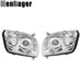 DURAFORCE Left+Right Side Halogen For Toyota 4Runner 2006-08-09 Headlights Chrome Housing