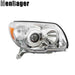 DURAFORCE Left+Right Side Halogen For Toyota 4Runner 2006-08-09 Headlights Chrome Housing