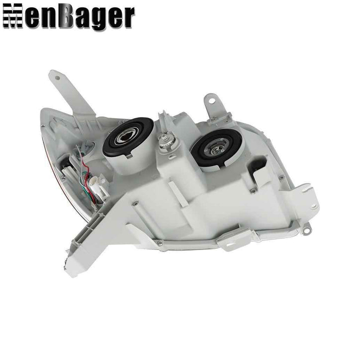 DURAFORCE Left+Right Side Halogen For Toyota 4Runner 2006-08-09 Headlights Chrome Housing