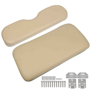 DURAFORCE Fit For E-Z-GO Medalist TXT Models -Tan 1994-2013 W/ Hardware Front Seat Cushion
