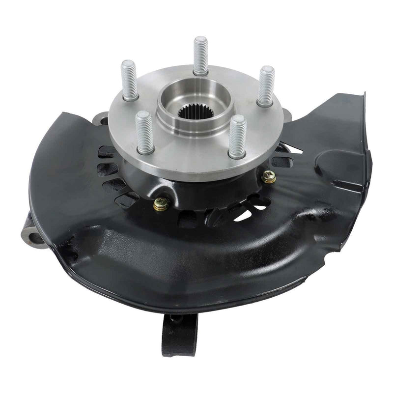 DURAFORCE Pair Front Steering Knuckle & Wheel Hub Bearings For Toyota Highlander 2.4L 3.3L