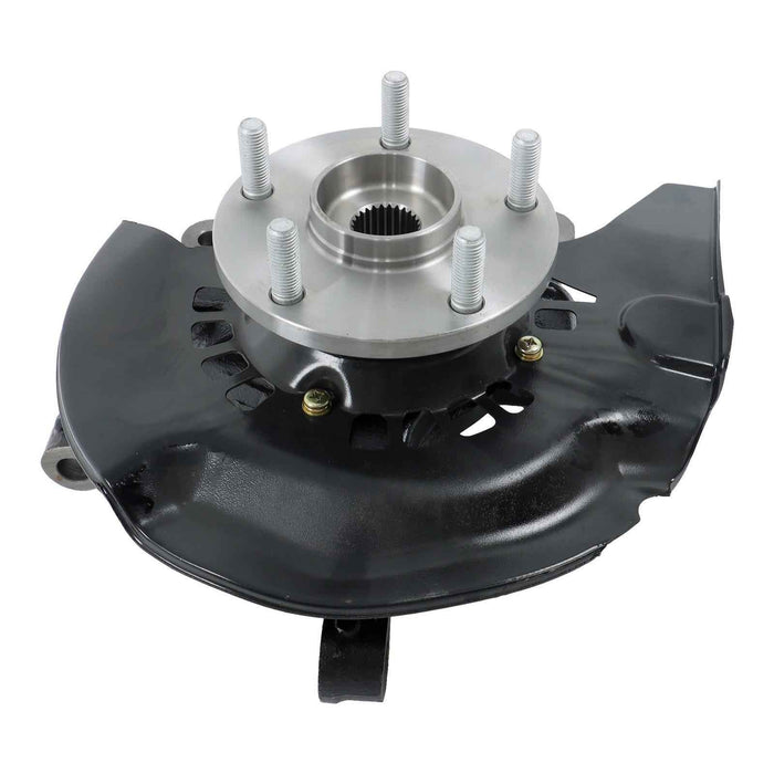 DURAFORCE Pair Front Steering Knuckle & Wheel Hub Bearings For Toyota Highlander 2.4L 3.3L