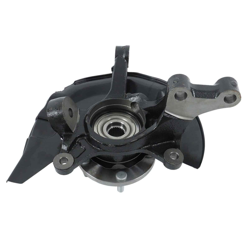 DURAFORCE Pair Front Steering Knuckle & Wheel Hub Bearings For Toyota Highlander 2.4L 3.3L