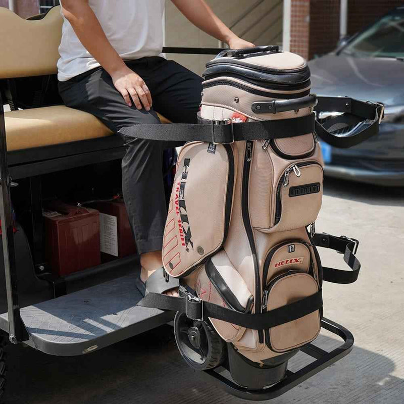 DURAFORCE For Rear Seat Kits Golf Cart Universal Bracket Attachment Golf Bag Holder